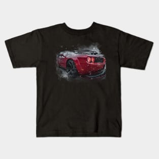 Muscle car devil Kids T-Shirt